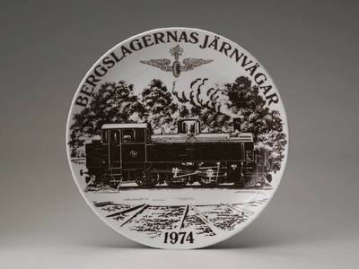 Hjultallrik, NR. 1, Gustavsberg, 1974